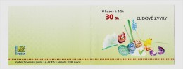 Carnet Folklore Pâques 1998 De 10  Timbres C 233 / Booklet  Easter Tradition 1997  Mi 17 (274) - Nuovi