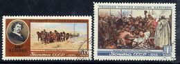 SOVIET UNION 1956 Repin Death Anniversary, Used.  Michel 1865-66 - Used Stamps