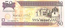 Dominicana P-176 50 Pesos Oro 2008 UNC - República Dominicana