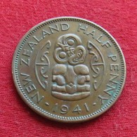 New Zealand 1/2 Half Penny 1941  Nova Zelandia Nuova Zelanda Nouvelle Zelande Wº - New Zealand