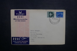 INDE - Enveloppe Par Avion De Calcutta Pour Tokyo En 1957 - L 37414 - Cartas & Documentos