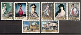 LOTE 1921   ///   (C040) ESPAÑA 1971  SELLOS Nº 2019/2026 PINTOR ZULOAGA **MMH - Unused Stamps