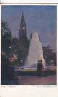 AK Wien - Rathaus - Künstlerkarte Karpellus - 1918 (42826) - Ringstrasse