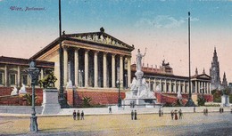 AK Wien - Parlament - Feldpost 1918 (42829) - Ringstrasse