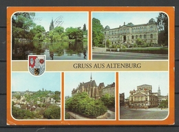 Deutschland DDR ALTENBURG, Gesendet, Mit Briefmarke - Altenberg