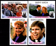 S.-Lucia-0028 - Emissione 1986 (++) MNH - Senza Difetti Occulti. - Ste Lucie (...-1978)