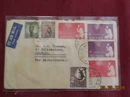 Lettre De 1957 à Destination De Helmond Pays-Bas - Postmark Collection