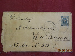 Lettre Entier Postal De 1894  à Destination De Varsovie - Covers & Documents