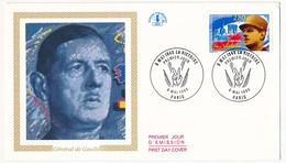 FRANCE - Enveloppe FDC -  2,80 "La Victoire" (Ch. De Gaulle) - Paris - 8/5/1995 - De Gaulle (Generale)