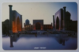 UZBEKISTAN - Urmet - Major Printing Flaw - MU1 - 25 Units - Monuments - Mint - Uzbekistán