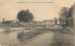 AIRE SUR LA LYS - écluse Carrée Des Quatre Faces  - édit Mordacq - Aire Sur La Lys