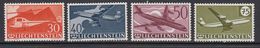 Liechtenstein 1960 Airmail Stamps 4v Mnh (44025) - Poste Aérienne