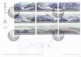 Macau 2016 Stamps The Yangtse River Sheetlet FDC - Unused Stamps