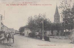 Saint-Paul-Cap-de-Joux 81 - Place Du Marché Et Rue Jeanne D'Arc - Saint Paul Cap De Joux