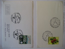 San Marino 1978/85- Beleg Mit Sonderstempel Auf Mi. 1033, Beleg Mit Sonderstempel Auf 1318 - Cartas & Documentos