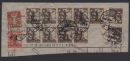 27. Yugoslavia SHS Part Of Telegram Croatia Sailor Osijek CDS - Used Stamps
