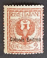 Italien, Kolonien, Eritrea, Mit Aufdruck: Colonia Eritrea, 2 Cent, ** - Otros & Sin Clasificación