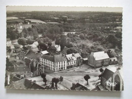 CPSM CP Cpa CÔTES D'ARMOR 22 PLOUARET  V1950 - VUE AERIENNE CIM CENTRE & HOTEL DES VOYAGEURS - ED JACK TBE - Plouaret