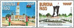 BURKINA FASO Monuments Et Places 2v 2013 Neuf ** MNH - Burkina Faso (1984-...)