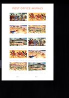 811597153 2019 SCOTT 5372 - 5376 POSTFRIS MINT  NEVER HINGED EINWANDFREI (XX) PANE POST OFFICE MURALS - Unused Stamps