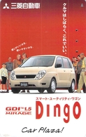 MITSUBISHI - AUTO  - VOITURE - AUTOMOBILE - CAR -- TELECARTE JAPON - Voitures