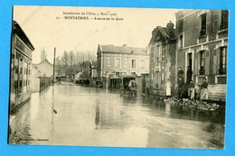 60 - Oise - Montataire - Inondation De L'Oise - 5 Mars 1910 - Avenue De La Gare (0193) - Montataire