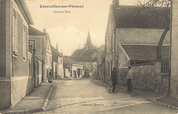 95- Val D'oise _ Corcelle-sur-Viosnes _grande Rue (287 Hab.) - Other & Unclassified