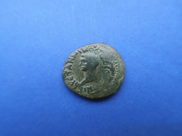 CLAUDIUS I  /  BRITANNICUS   -   (41 -  54) AD  -   AE 25,  6,37 Gr.  -   THESSALONICA - MACEDONIË  -  R3 - The Julio-Claudians (27 BC To 69 AD)