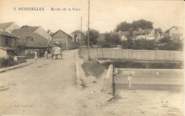 95- Val D'oise _ Moiselles _route De La Gare ( 724 Hab ) - Moisselles