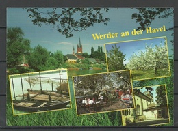 Deutschland WERDER An Der Havel (Kr Potsdam) Gesendet 1997 Mit Briefmarke - Werder