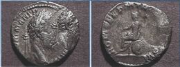 COMMODUS AUGUSTUS  (177 - 192) AD  -  AR DENARIUS  2,74 Gr.  -  ROME  190 - 191 AD  -  SUPER MISSLAG!! - Les Antonins (96 à 192)