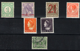 Holanda Nº 31, 98, 272, 317, 440/1, 362 - Ungebraucht