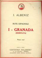 I. Albeniz Granada Serenata / Editions Salabert Piano - Opera