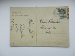 1948  , USSR RUSSIA ESTONIA POSTCARD  TALLINN TO AMBLA  PAIDE REGION , 0 - Briefe U. Dokumente