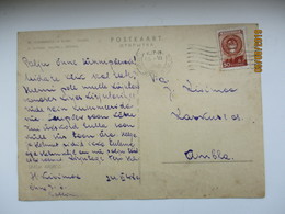 1948  , USSR RUSSIA ESTONIA POSTCARD  TALLINN TO AMBLA  PAIDE REGION , RARE STAMP 30 Kopek , 0 - Storia Postale