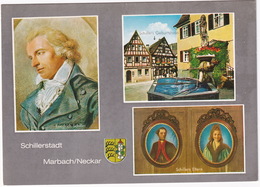 Schillerstadt Marbach / Neckar: Friedrich Schiller, Geburtshaus & Schillers Eltern - Marbach