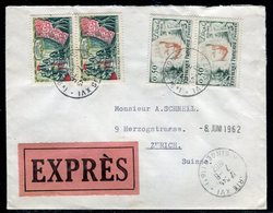 France - Enveloppe En Exprès De Paris Pour La Suisse En 1962 - Réf AT 133 - 1961-....