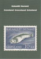 Greenland 1984 Postcard With Reprint Of Stamp 10Kr Unused (44050) - Briefe U. Dokumente