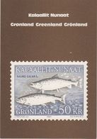 Greenland 1983 Postcard With Reprint Of Stamp 50Kr Unused (44050A) - Cartas & Documentos