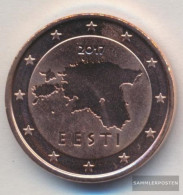 Estonia Est 3 2017 Stgl./unzirkuliert Stgl./unzirkuliert 2017 Kursmünze 5 Cent - Estonia