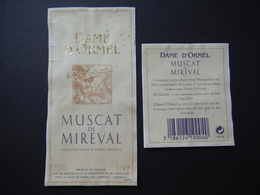 Muscat De Mireval Dame D'Ormel - Cave De Rabelais à Mireval - Autres & Non Classés
