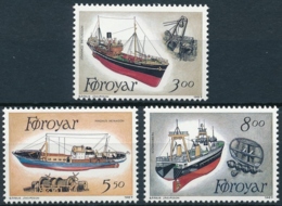 Färör Foroyar- Postfrisch/** - Schiffe, Seefahrt, Segelschiffe, Etc. / Ships, Seafaring, Sailing Ships - Marítimo