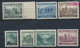 Böhmen Und Mähren 55-61 (kompl.Ausg.) Postfrisch 1940 Freimarken (9291952 - Unused Stamps