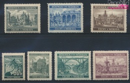 Böhmen Und Mähren 55-61 (kompl.Ausg.) Postfrisch 1940 Freimarken (9308484 - Unused Stamps
