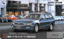 MITSUBISHI - AUTO  - VOITURE - AUTOMOBILE - CAR -- TELECARTE JAPON - Voitures