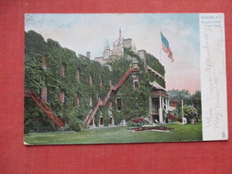 Prison   Front View With Flag      Auburn NY     Ref 3531 - Bagne & Bagnards