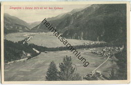 Längenfeld Im Oetztal Mit Dem Kurhaus - Verlag Stengel & Co. GmbH Dresden 1912 - Längenfeld