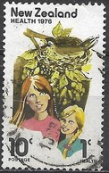 NEW ZEALAND 1976 Health Stamps - 10c.+1c - Girls And Bird FU - Used Stamps