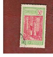 CAMERUN (CAMEROUN)    -  SG  80  -    1925  RUBBER HARVEST  - USED ° - Used Stamps