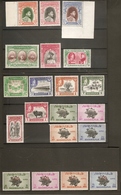 BAHAWALPUR 1947 - 1949 COLLECTION OF SETS UNMOUNTED MINT/MOUNTED MINT Cat £17+ - Pakistan